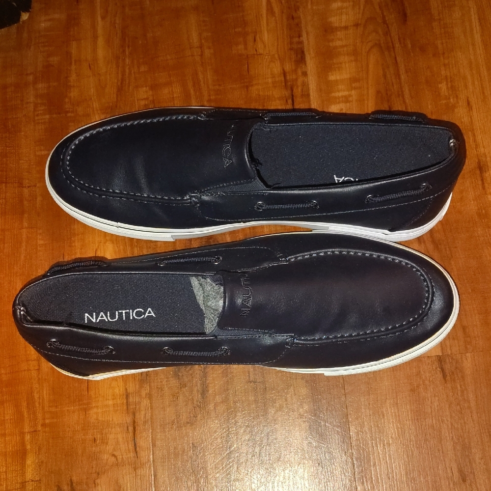 Nautica Men's Navy Slip-On Loafers